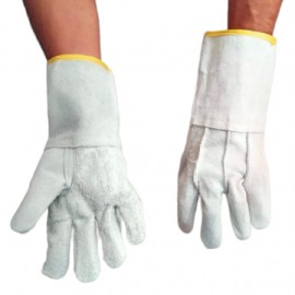 Guantes de carnaza largo