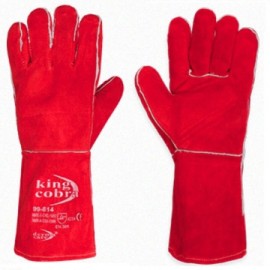 Guantes para soldador King Cobra rojo mod. 99814